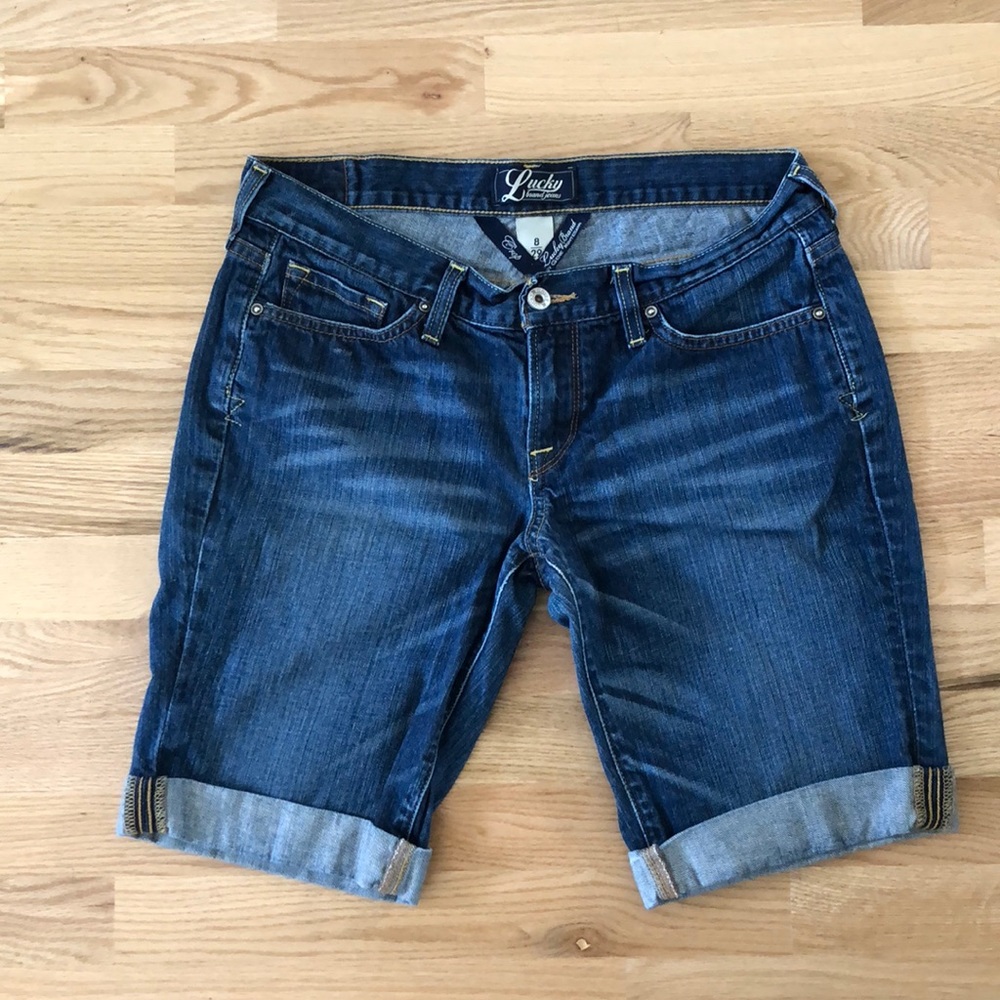 Lucky Brand Bermuda Jean Shorts